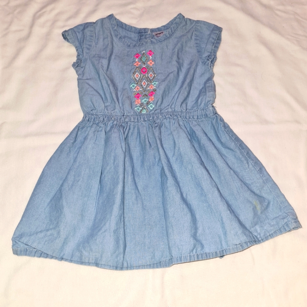 Carter's 2T Girl's light blue dress